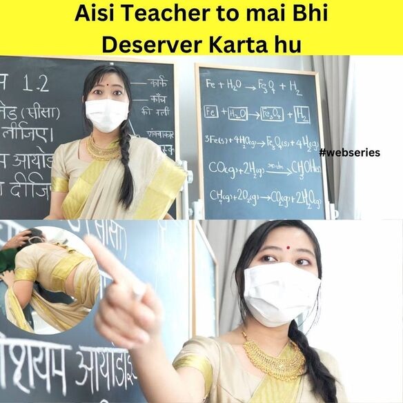 Viral video Web Series Clip, "Aisi Teacher to Mai Bhi Deserve Karta Hu"